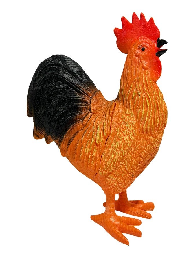 ArtSpark Realistic Rooster Figurine Toy - Amazing Look My Farm Animal Figure Playset Toy for Kid 3+Years Old, Birthday Gift for Kids, Boys, Girls (Rooster) - Image 1